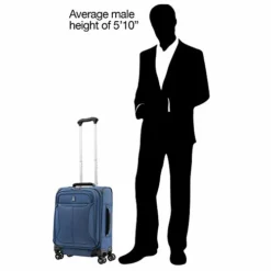 Travelpro Tourlite International Carry-On Spinner (19", Blue) -TRAVELPRO Sales 41qOjwrrxzL