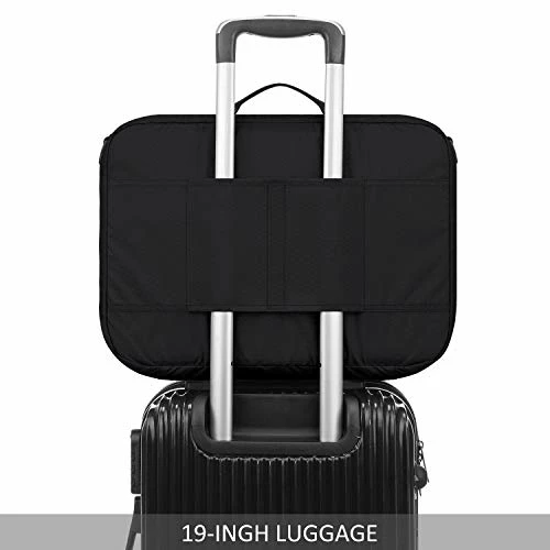 Gonex Travel Duffel Bag 20L, Portable Carry On Luggage Personal Item Bag For Airlines, Water& Tear-Resistant Black 6 Gonex Travel Duffel Bag 20L, Portable Carry On Luggage Personal Item Bag For Airlines, Water& Tear-Resistant Black - Image 6