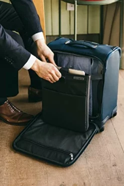 Samsonite Lineate Underseat Carry On Boarding Bag With Spinner Wheels, Evening Teal -TRAVELPRO Sales 41qcOZ 2BptGL