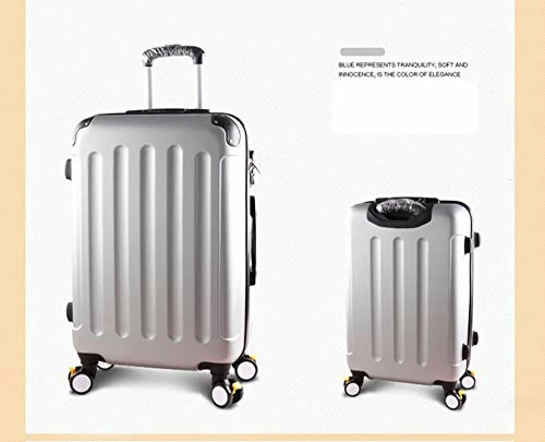 26 Inch Trolley Case/Bags Woman Travel Suitcase With Wheels Rolling Carry On Luggage,B,24 3 26 Inch Trolley Case/Bags Woman Travel Suitcase With Wheels Rolling Carry On Luggage,B,24 - Image 3
