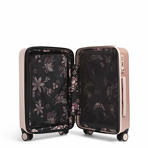 Vera Bradley Women's Hardside Rolling Suitcase Luggage, Enchanting Rose, 22" Carry On 2 Vera Bradley Women's Hardside Rolling Suitcase Luggage, Enchanting Rose, 22" Carry On - Image 2