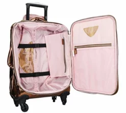 Vue Metallic Lightweight Spinner Carry On Luggage 3pc Carry On Set W/ 22" Luggage, Duffel Bag & Cosmetic Bag (Rose Gold) 15 Vue Metallic Lightweight Spinner Carry On Luggage 3pc Carry On Set W/ 22" Luggage, Duffel Bag & Cosmetic Bag (Rose Gold) -TRAVELPRO Sales 41rpGYwNEGL