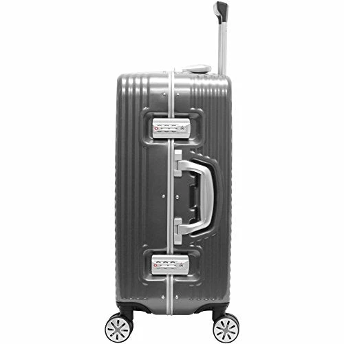 Andiamo Elegante Suitcase With Built-in TSA Lock - Zipperless 24 Inch Hardside Checked Bag- Lightweight (ABS+PC) Luggage With 8-Rolling Spinner Wheels (Gold) 6 Andiamo Elegante Suitcase With Built-in TSA Lock - Zipperless 24 Inch Hardside Checked Bag- Lightweight (ABS+PC) Luggage With 8-Rolling Spinner Wheels (Gold) - Image 6