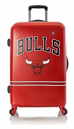Heys America National Basketball Association Officially Licensed Wheeled Luggage (Chicago Bulls, 2PC Set (21/26-Inch)) -TRAVELPRO Sales 41sw4muoM1L