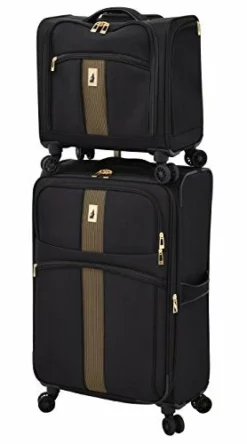 London Fog Langley 8 Wheel 15" Under The Seat Bag, Black -TRAVELPRO Sales 41t3N MoKrL