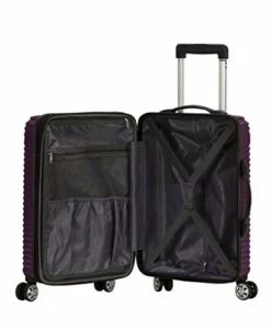 Rockland Star Trail Hardside Spinner Wheel Luggage, Purple, Carry-On 20-Inch -TRAVELPRO Sales 41tLCDO 6vL
