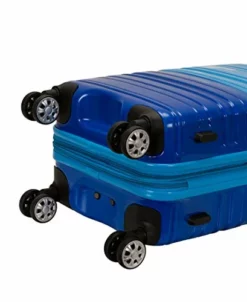 Rockland Melbourne Hardside Expandable Spinner Wheel Luggage, Two Tone Blue, Carry-On 20-Inch -TRAVELPRO Sales 41tUrvfqT0L