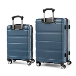 Travelpro Runway 2 Piece Luggage Set, Carry-on & Convertible Medium To Large 28-Inch Check-in Hardside Expandable Luggage, 8 Spinner Wheels, TSA Lock, Hardshell  Suitcase, Teal Blue -TRAVELPRO Sales 41tVuHODv6L