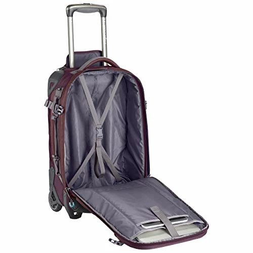 Eagle Creek ORV 2-Wheel International Carry-On Rolling Duffel, Earth Red 3 Eagle Creek ORV 2-Wheel International Carry-On Rolling Duffel, Earth Red - Image 3