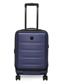 HEYS EZ Access 2.0 Range Navy Color Hard Cabin Luggage, Blue, Luggage