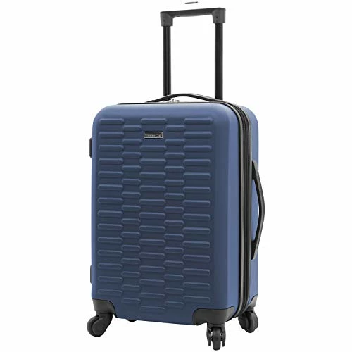 Travelers Club Shannon Hardside Expandable Spinner Luggage, Navy Blue, Carry-On 20-Inch 1 Travelers Club Shannon Hardside Expandable Spinner Luggage, Navy Blue, Carry-On 20-Inch