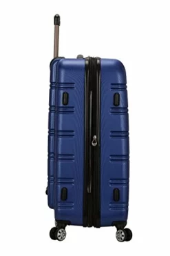 Rockland Melbourne Hardside Expandable Spinner Wheel Luggage, Blue, Checked-Large 28-Inch -TRAVELPRO Sales 41u RfPugzL