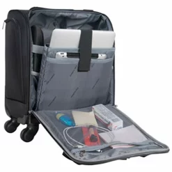 Kenneth Cole Reaction Rugged Roamer 18" Lightweight 4-Wheel Spinner 14.1" Laptop & Tablet Business Underseater Carry-On, Black -TRAVELPRO Sales 41upIpBCpIL dad03ae0 6b94 4b5a 8429 faf826a39a86