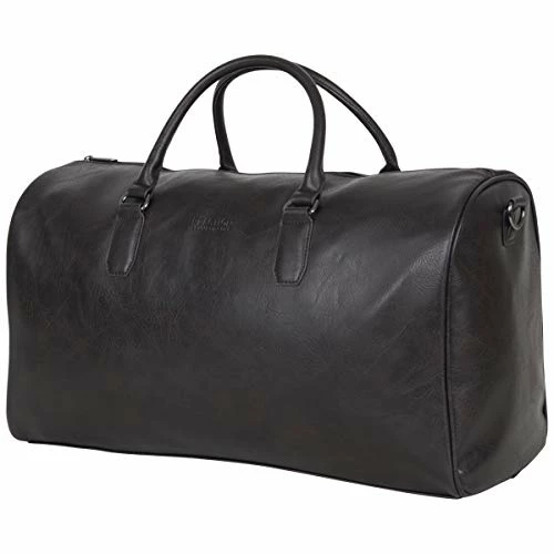 Kenneth Cole Reaction Port Stanley 20" Pebbled Vegan Leather Carry-On Duffel/Travel Duffle Bag, Brown, Dome 2 Kenneth Cole Reaction Port Stanley 20" Pebbled Vegan Leather Carry-On Duffel/Travel Duffle Bag, Brown, Dome - Image 2
