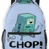 Adventure Time B M O Backpack School Bags Teens Bookbag Waterproof Personality For Girls Kids Girls