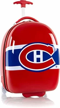 Heys America NHL Officially Licensed Wheeled Luggage (Montreal Canadiens, 18-Inch) -TRAVELPRO Sales 41vMgadV9RL