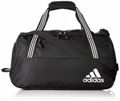 Adidas Women's Squad Duffel Bag, Black/White, One Size