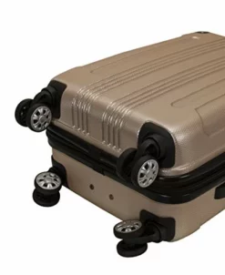 Rockland London Hardside Spinner Wheel Luggage, Champagne, 3-Piece Set (20/24/28) -TRAVELPRO Sales 41vdmDVVutL