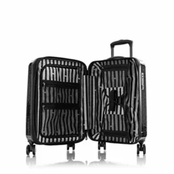 Heys America Black Leopard 21-Inch Hardside Carry-On Spinner (Black Leopard) -TRAVELPRO Sales 41waqAVQEnL
