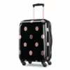 American Tourister Disney Hardside Luggage With Spinner Wheels, Minnie Lux Dots, Carry-On 21-Inch