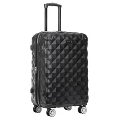 Kenneth Cole Reaction Diamond Tower Luggage Collection Lightweight Hardside Expandable 8-Wheel Spinner Travel Suitcase, Black, 2-Piece Set (20" & 28") -TRAVELPRO Sales 41y6459wwMS 595ed65e 4fcb 4f57 b132 5b38ac1b443c