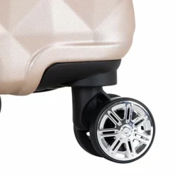 Kenneth Cole Reaction Diamond Tower Luggage Collection Lightweight Hardside Expandable 8-Wheel Spinner Travel Suitcase, Rose Champagne, 20-Inch Carry On -TRAVELPRO Sales 41yFKlDjrjL