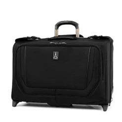 Travelpro Crew Versapack Carry-on Rolling Garment Bag, Jet Black