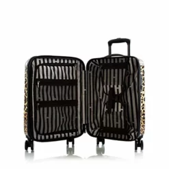 Heys America Black Leopard 21-Inch Hardside Carry-On Spinner (Brown Leopard) 9 Heys America Black Leopard 21-Inch Hardside Carry-On Spinner (Brown Leopard) -TRAVELPRO Sales 41yR9onF9VL