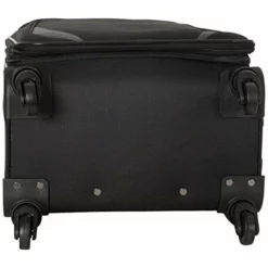 Kenneth Cole Reaction Going Places 24" 600d Polyester Expandable 4-Wheel Spinner Checked Luggage, Black -TRAVELPRO Sales 41yUbkBs82L