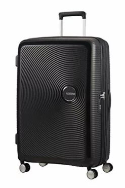 American Tourister [amerikantu-risuta-] Sound Box Saundobokkusu Suitcase Spinner 77 cm Free Reloaned Fiduciary Size Ekisupandaburu Function Guaranteed 97.0l 77 cm 4.2kg G 01003  - Black -