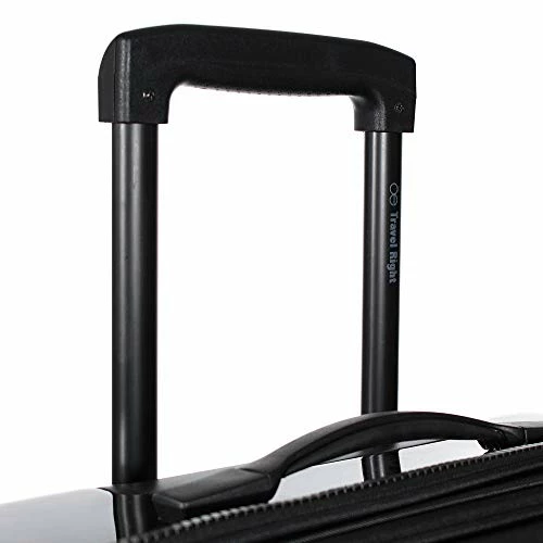 Cloe Carry-On 20 Inch Hybrid Luggage With 360º-spinner Wheels In Black Color 7 Cloe Carry-On 20 Inch Hybrid Luggage With 360º-spinner Wheels In Black Color - Image 7