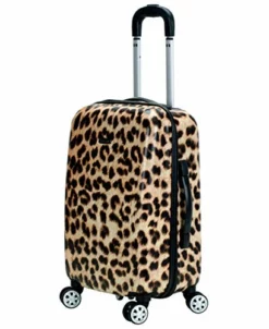 Rockland Safari Hardside Spinner Wheel Luggage, Leopard, Carry-On 20-Inch -TRAVELPRO Sales 41ys1OSekbL