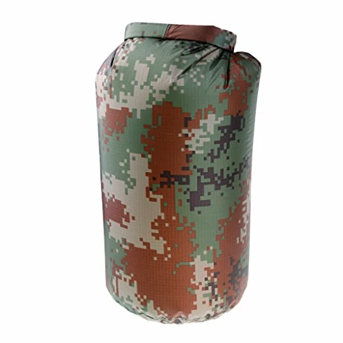 Dovewill 5L 10L 20L Outdoor Rafting Stuff Sack Dry Bag Pouch Roll Top Waterproof Duffel Dry Gear Bag For Kayaking Canoeing Camping - Digital Camo, 20L 5 Dovewill 5L 10L 20L Outdoor Rafting Stuff Sack Dry Bag Pouch Roll Top Waterproof Duffel Dry Gear Bag For Kayaking Canoeing Camping - Digital Camo, 20L - Image 5