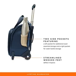 Briggs & Riley 2-Wheel Cabin Bag, Navy 24 Briggs & Riley 2-Wheel Cabin Bag, Navy -TRAVELPRO Sales 41zUhDzbd3L