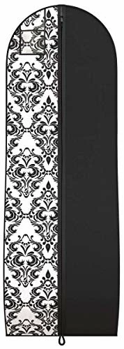 Gusseted Gown Garment Bag For Women’s Prom And Bridal Wedding Dresses - Travel Folding Loop, ID 5 Gusseted Gown Garment Bag For Women’s Prom And Bridal Wedding Dresses - Travel Folding Loop, ID - Image 5