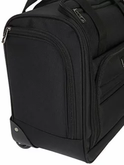 Travelers Club Business Class 16-Inch Under The Seat Carry-On Luggage, Executive Black -TRAVELPRO Sales 51 4BZQaFYL