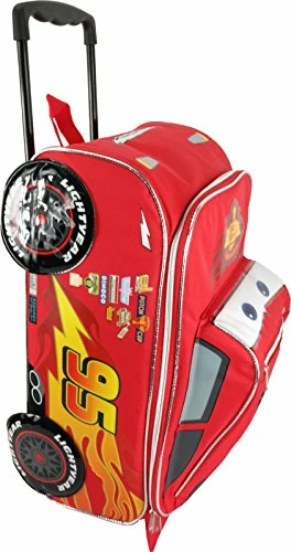Disney Pixar Cars 2 Rolling Lightning McQueen Luggage Suitcase 6 Disney Pixar Cars 2 Rolling Lightning McQueen Luggage Suitcase - Image 6