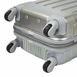 Travelers Club Polaris Hardside Metallic Spinner Luggage, Silver, Carry-On 20-Inch 18 Travelers Club Polaris Hardside Metallic Spinner Luggage, Silver, Carry-On 20-Inch -TRAVELPRO Sales 51 AiG6 mxL