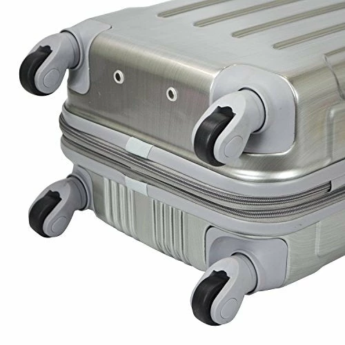 Travelers Club Polaris Hardside Metallic Spinner Luggage, Silver, Carry-On 20-Inch 7 Travelers Club Polaris Hardside Metallic Spinner Luggage, Silver, Carry-On 20-Inch - Image 7