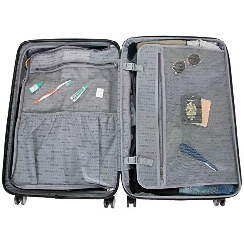 Kenneth Cole Reaction Continuum Hardside 8-Wheel Expandable Upright Spinner Luggage, Vivid Blue, 2-Piece (20" Carry-On / 28" Check Size) 2 Kenneth Cole Reaction Continuum Hardside 8-Wheel Expandable Upright Spinner Luggage, Vivid Blue, 2-Piece (20" Carry-On / 28" Check Size) - Image 2