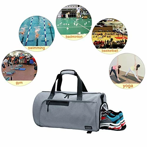 BLUBOON Sports Gym Duffel Bag With Shoe Compartment For Men And Women Oversized Travel Carry-on 6 BLUBOON Sports Gym Duffel Bag With Shoe Compartment For Men And Women Oversized Travel Carry-on - Image 6