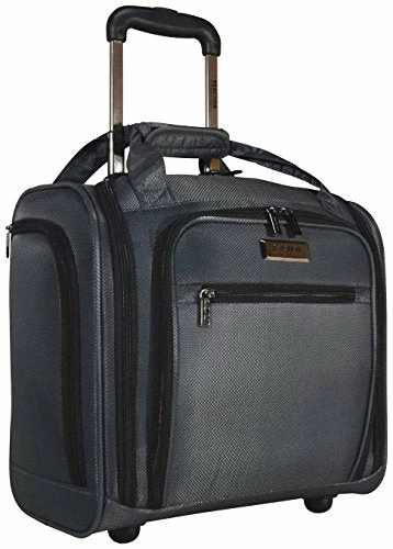 Kenneth Cole Reaction Excursion Wheeled Underseat Carry On Bag (Charcoal) 1 Kenneth Cole Reaction Excursion Wheeled Underseat Carry On Bag (Charcoal)