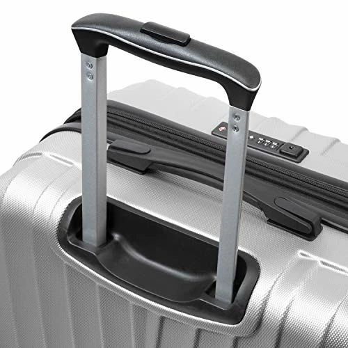 Skyway Epic Hardside 4-Wheel Luggage Spinner Collection (Silver, 28-Inch) 8 Skyway Epic Hardside 4-Wheel Luggage Spinner Collection (Silver, 28-Inch) - Image 8