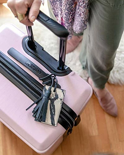 American Tourister Stratum XLT Expandable Hardside Luggage With Spinner Wheels, Pink Blush, Checked-Medium 25-Inch 5 American Tourister Stratum XLT Expandable Hardside Luggage With Spinner Wheels, Pink Blush, Checked-Medium 25-Inch - Image 5