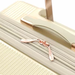 Kensie Women's Dawn Hardside 3-Piece Spinner Luggage Set, Pale Gold, (20/24/28) -TRAVELPRO Sales 511nyNSQzRL