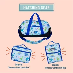 Wildkin Kids Overnighter Duffel Bags For Boys & Girls, Measures 18 X 9 X 9 Inches Duffel Bag For Kids, Carry-On Size & Ideal For School Practice Or Overnight Travel, BPA-free (Dinosaur Land) 10 Wildkin Kids Overnighter Duffel Bags For Boys & Girls, Measures 18 X 9 X 9 Inches Duffel Bag For Kids, Carry-On Size & Ideal For School Practice Or Overnight Travel, BPA-free (Dinosaur Land) -TRAVELPRO Sales 511xoeYdFAL