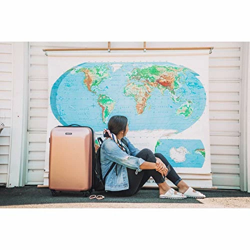 American Tourister Moonlight Hardside Expandable Luggage With Spinner Wheels, Rose Gold, 2-Piece Set (21/24) 3 American Tourister Moonlight Hardside Expandable Luggage With Spinner Wheels, Rose Gold, 2-Piece Set (21/24) - Image 3