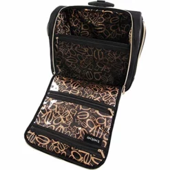 BEBE Women's Evans Wheeled Under The Seat Carry On Bag, Black Croc -TRAVELPRO Sales 512TWO7nOaL