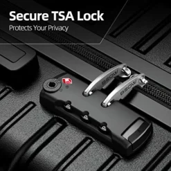 BEOW Expandable Luggage Sets Clearance 3 Piece Hardshell Lightweight PC+ABS Suitcase Spinner Wheels TSA Lock Black -TRAVELPRO Sales 512gG9 fw5L