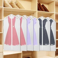Univivi Hanging Garment Bag 43 Inch Suit Bag For Storage(Set Of 6) Washable Translucent Lightweight Garment Bags For Dress Suits, Jackets, T-Shirt, Sports Coats Etc. 13 Univivi Hanging Garment Bag 43 Inch Suit Bag For Storage(Set Of 6) Washable Translucent Lightweight Garment Bags For Dress Suits, Jackets, T-Shirt, Sports Coats Etc. -TRAVELPRO Sales 513s4ZIDcfL